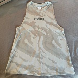 Womens camo gymshark tank top